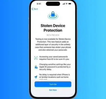 东港苹果授权维修店分享被盗设备保护功能开启方法