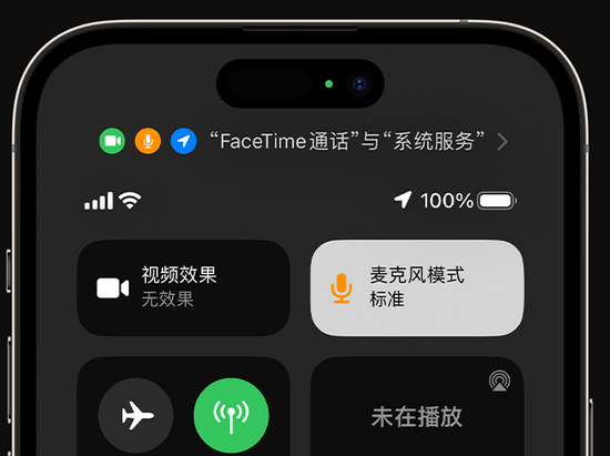 东港苹果授权维修网点分享iPhone在通话时让你的声音更清晰 